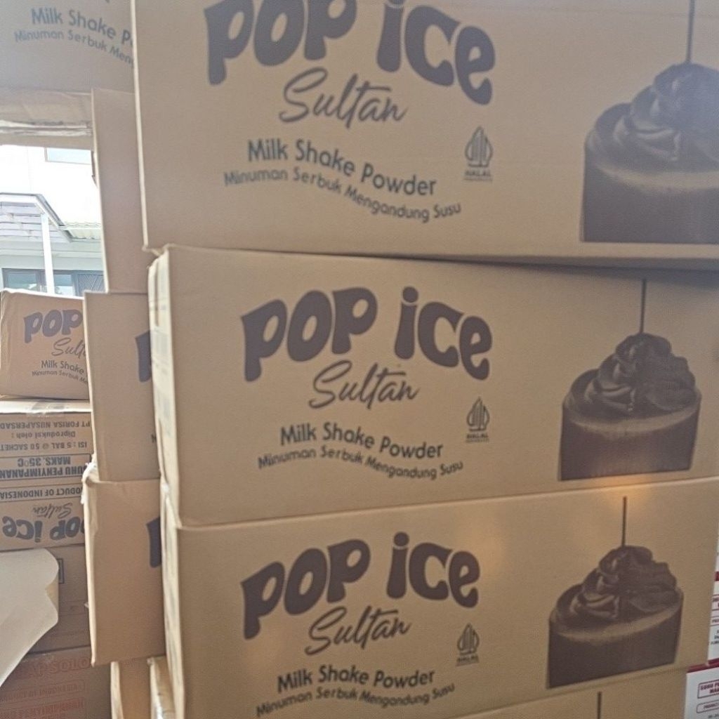 TERMURAH TERMURAH 1 Dus POP Ice isi 25 Renceng / 250 Pcs