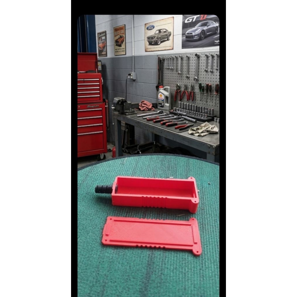 Box Casing Modul Kit Kline Scanner & Remap ECU Sepeda Motor  FTDI Mini USB FT 232 Merah/Biru Pastika