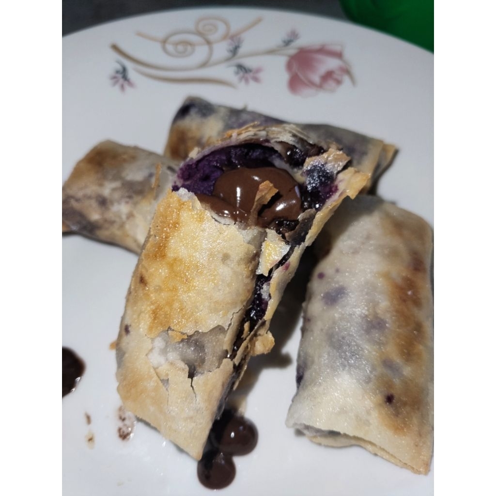 Ubi Ungu Coklat Lumer (Goreng)