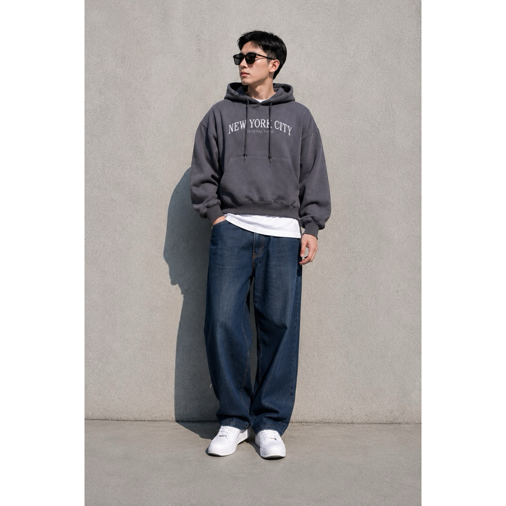hoodie boxy oversize second
