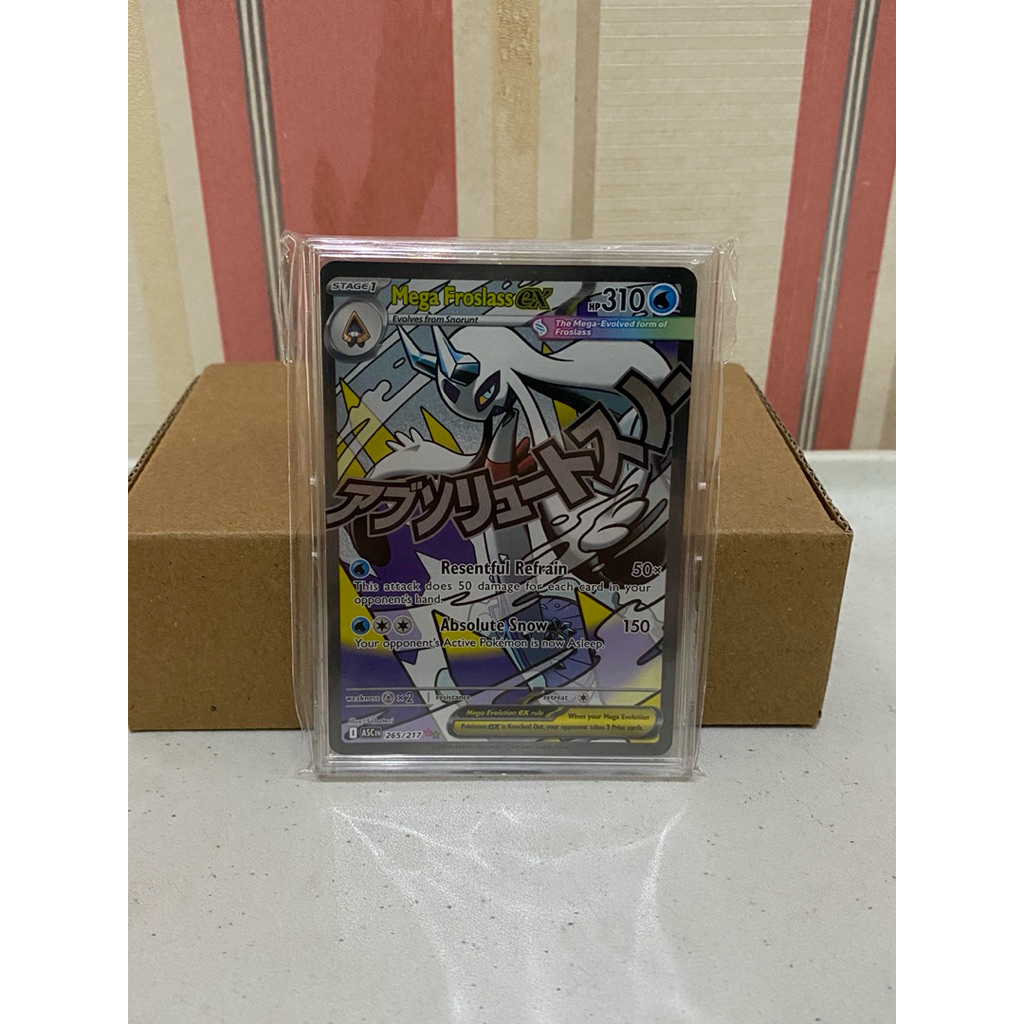 TCG Kartu Pokemon Mega froslass ex/ Ascended heroes/ Mega Froslass ex 265/217