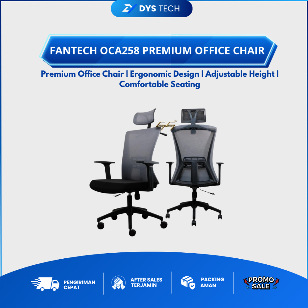 Kursi Kerja Kantor Fantech OCA258 OCA 258 OCA-258 Premium Office Chair