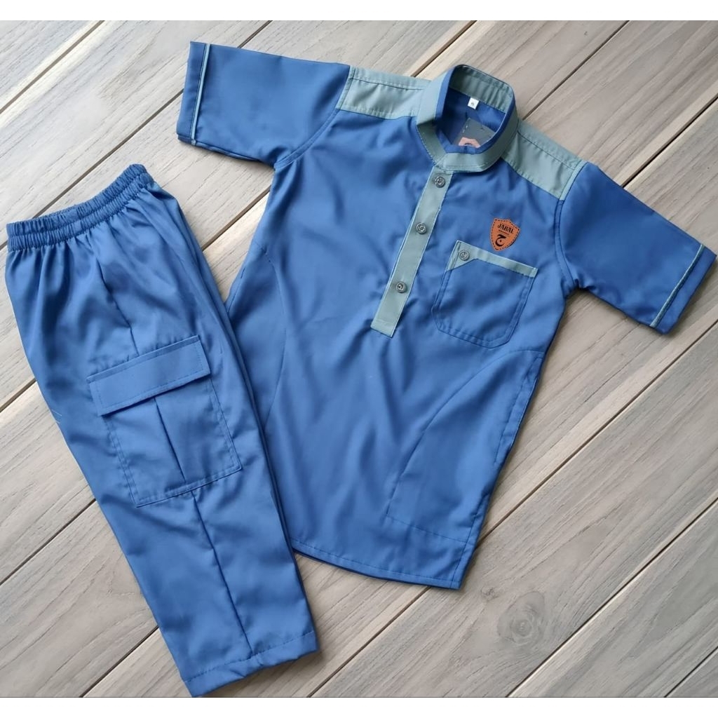 SETELAN KOKO KURTA ANAK TOYOBO UMAR