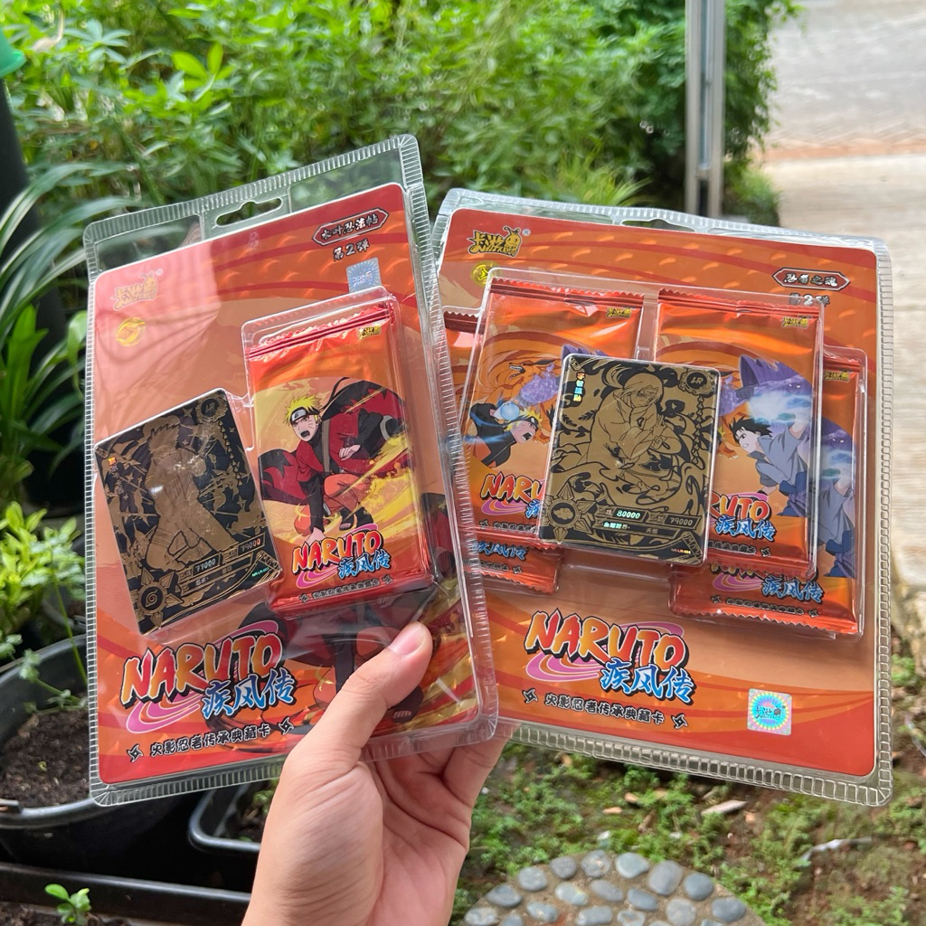 Blister Kartu Naruto Kayou T3W2 & T4W2