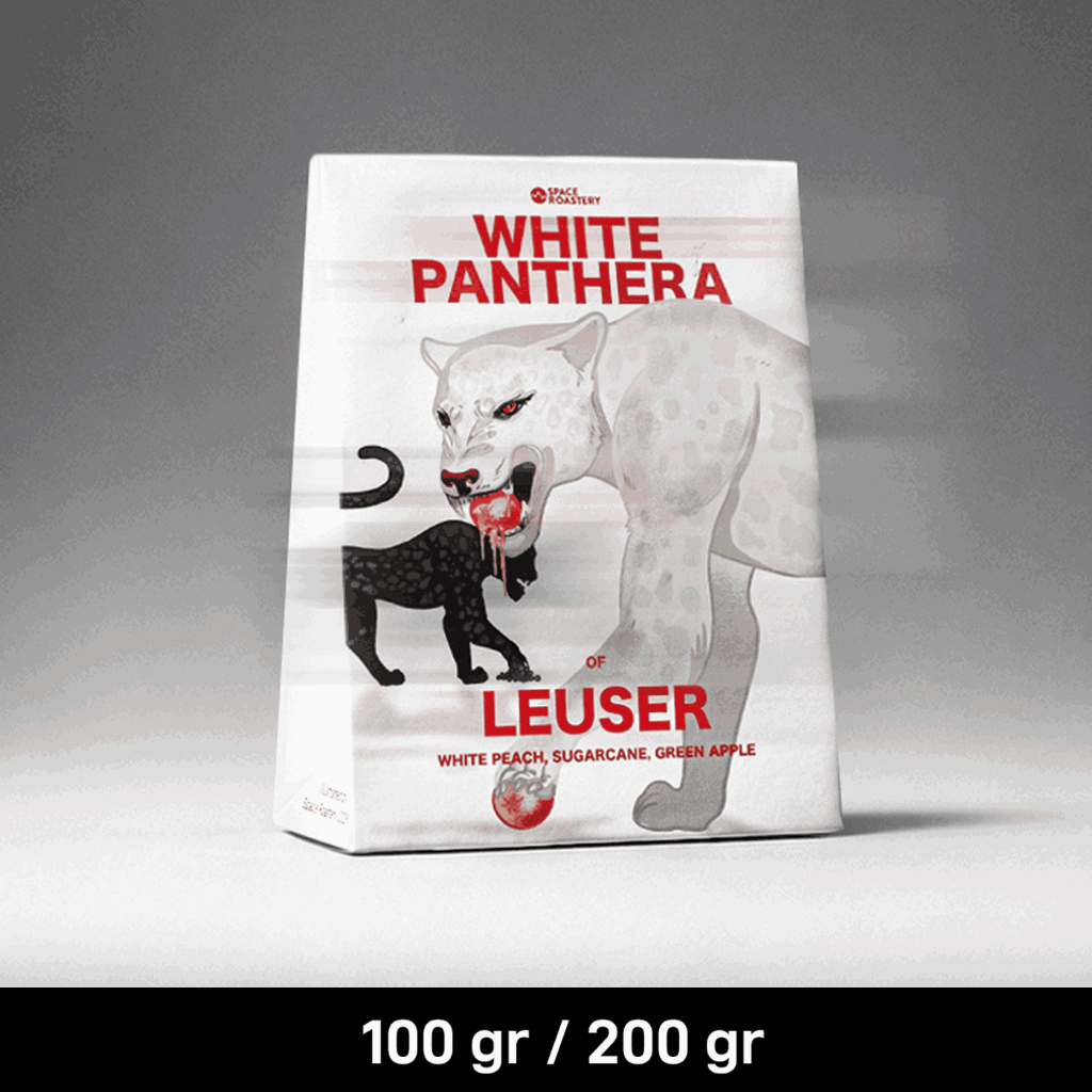 WHITE PANTHERA OF LEUSER Specialty Coffee Beans by Space Roastery Biji Kopi/Bubuk Arabika Blend