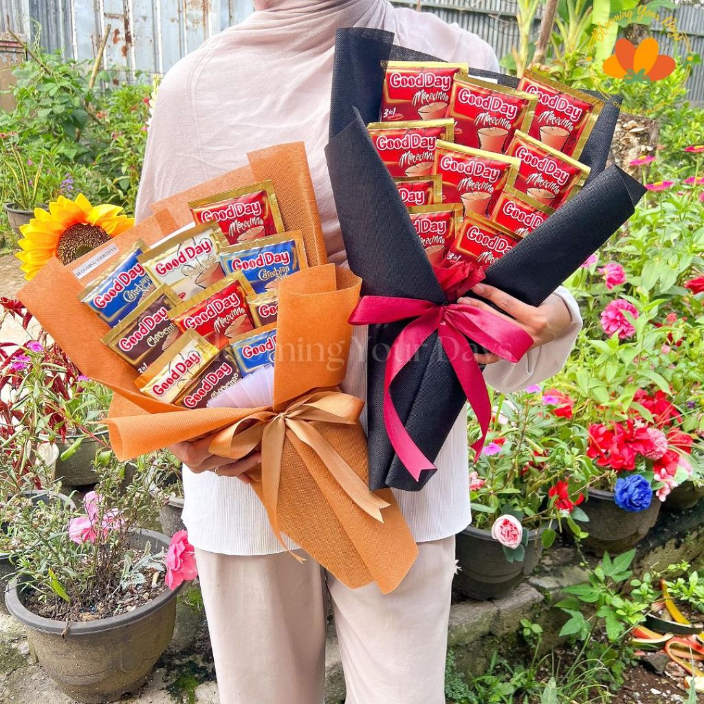 Buket kopi kapal api kado cowok pria ulangtahun wisuda sidang kado ayah kado guru anniversary Bouequ