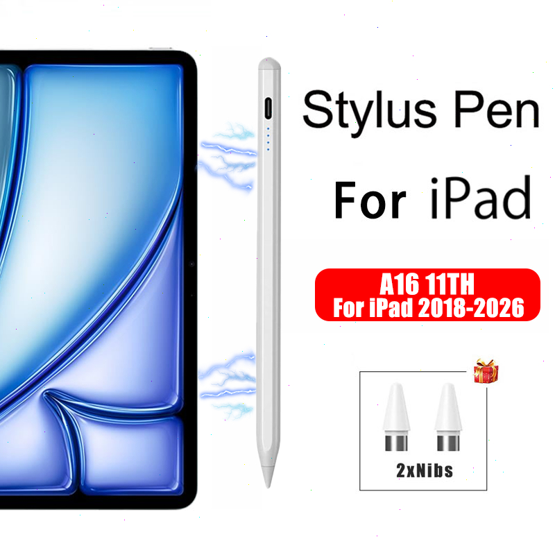 Pensouth Stylus Pen iPad Palm Rejection Tilt Sensitive for iPad Air 4 5 6 iPad 10th 11th Gen 2018-20