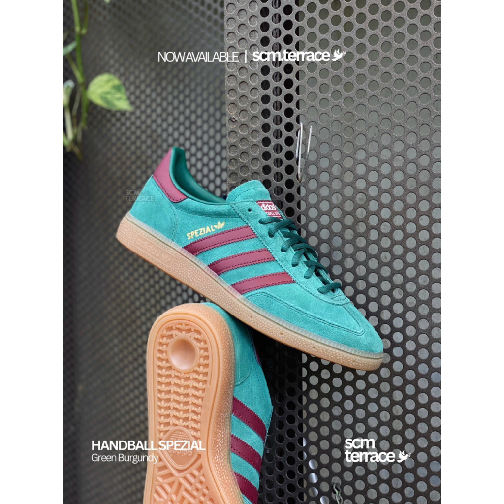Adidas Handball Spezial Green Burgundy