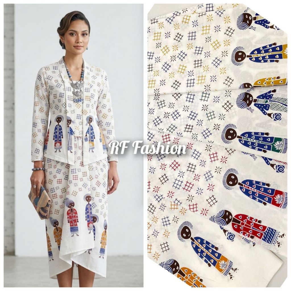 KAIN BATIK MOTIF BU TEJO  PREMIUM KAIN TEBAL HALUS