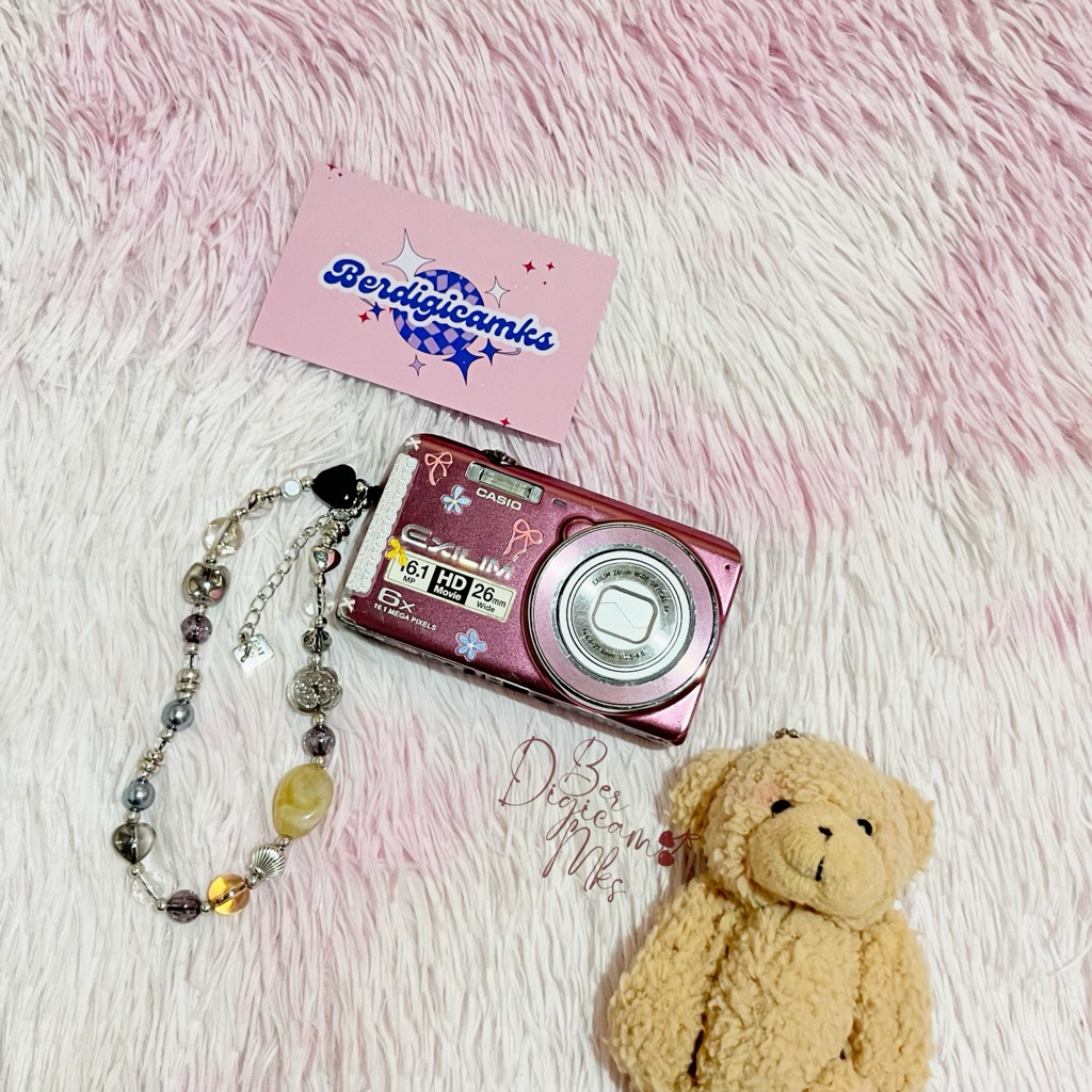 digicam casio exilim zs20 pink