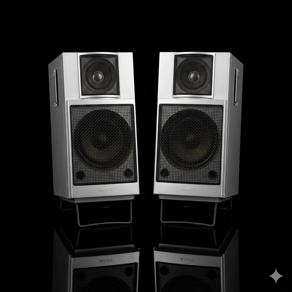 bookshelf pasif speaker sony SS-X110 classic original (second)