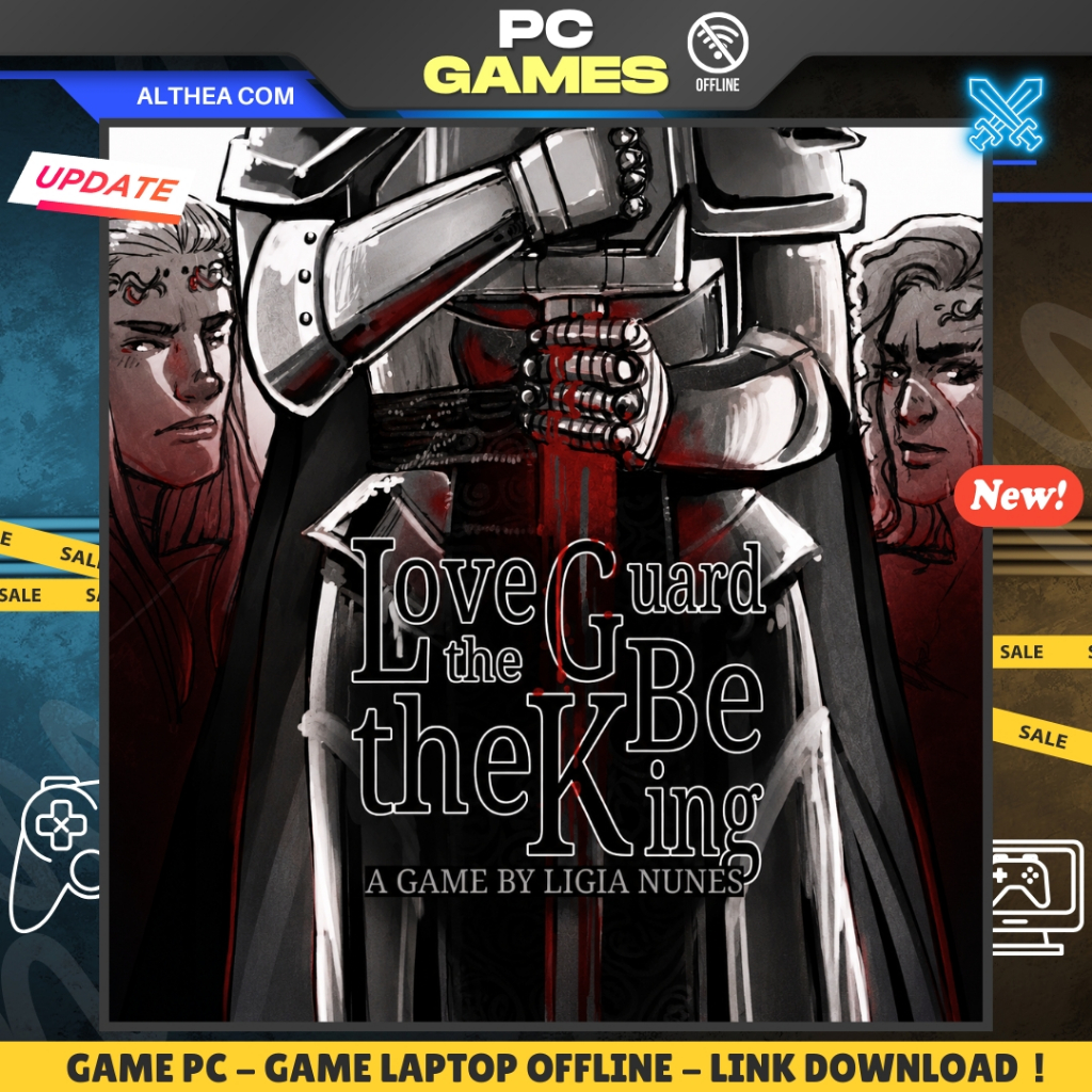 LOVE THE GUARD, BE THE KING – A VISUAL NOVEL - VISUAL NOVEL - ROMANCE - FANTASY - GAME PC / LAPTOP -