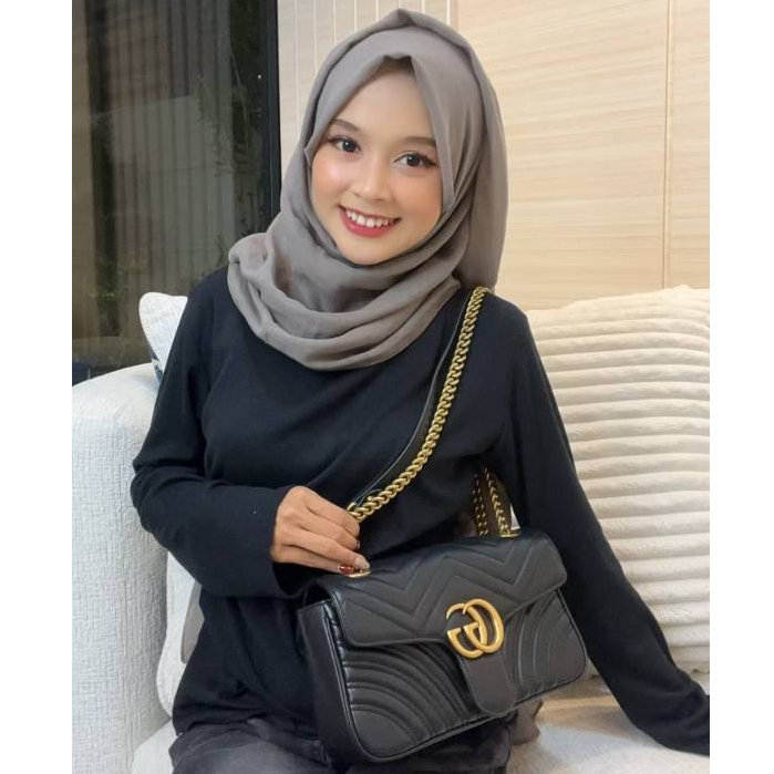 07 / Marmont 22 Sling / Shoulder Bag Wanita Full Set