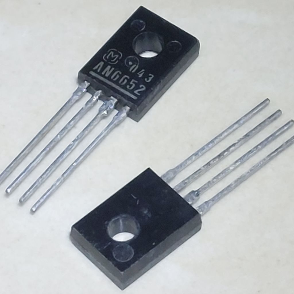 2 Buah 2Pcs AN6652 To-126 AN 6652 IC Rotating DC Motor Speed Control IC Transistor 5V-12V Matsushita