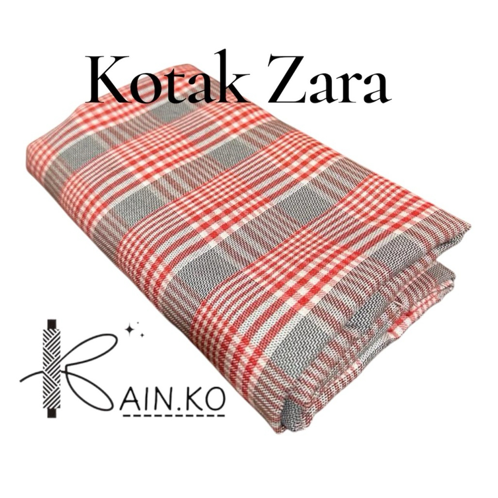 Kain kotak Zara