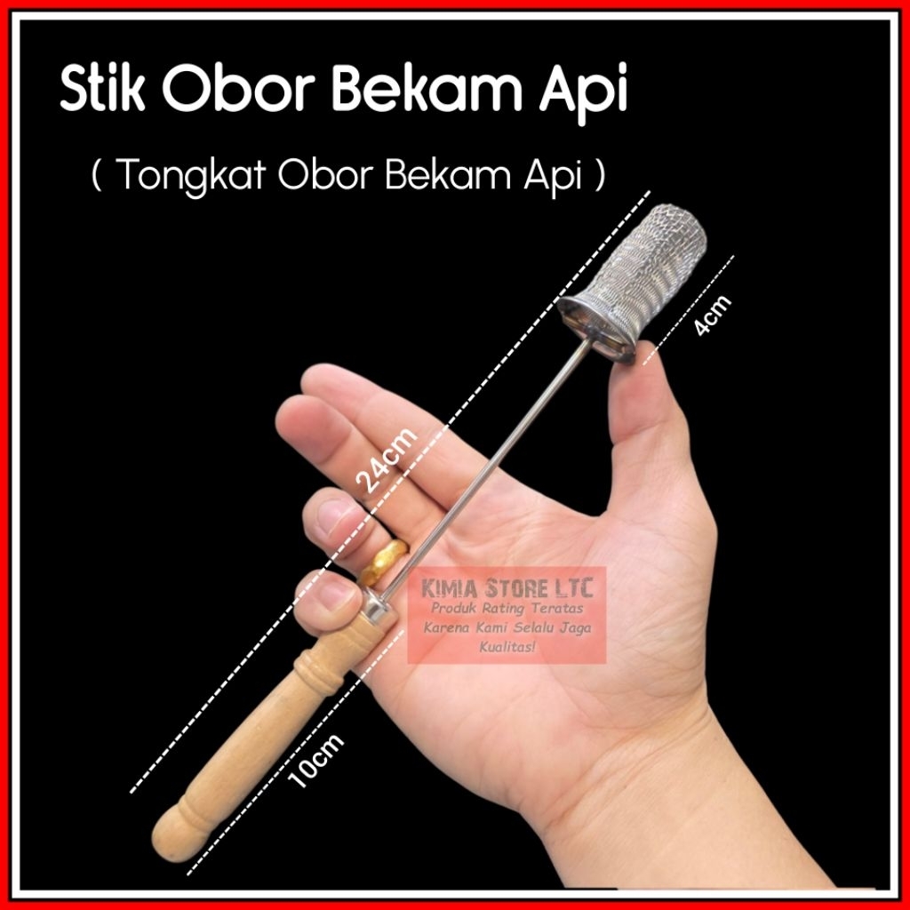 TONGKAT OBOR BEKAM API / STIK OBOR BEKAM API / SUMBU OBOR BEKAM API - KIMIA.STORE.LTC