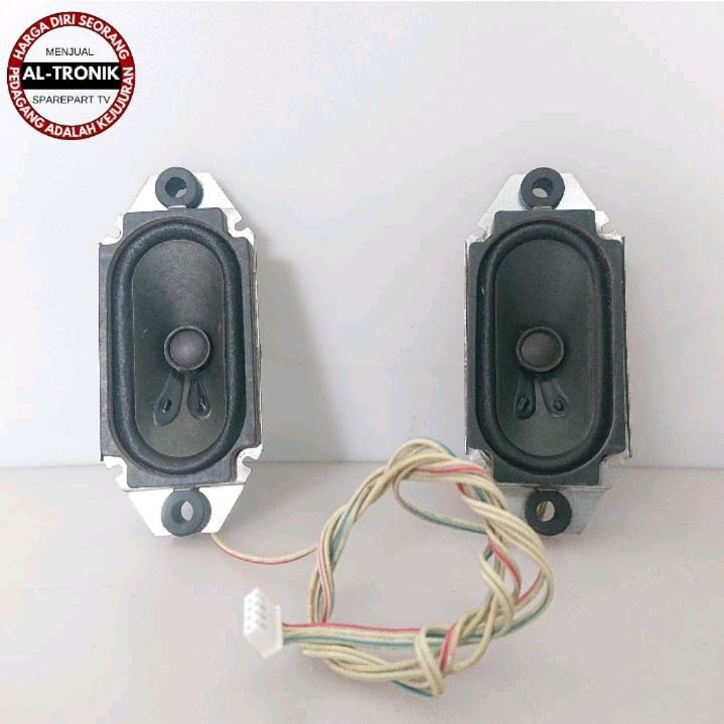 SPEAKER SPIKER TV LED AKARI 32 INCH MODEL LE-3289T2 LE3289T2 LE 3289T2 / 8 OHM / 10 WATT ORIGINAL