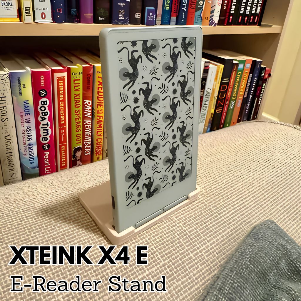 Stand E-Reader Minimalis | Dudukan Xteink X4 Tablet & E-Book Reader Rapi