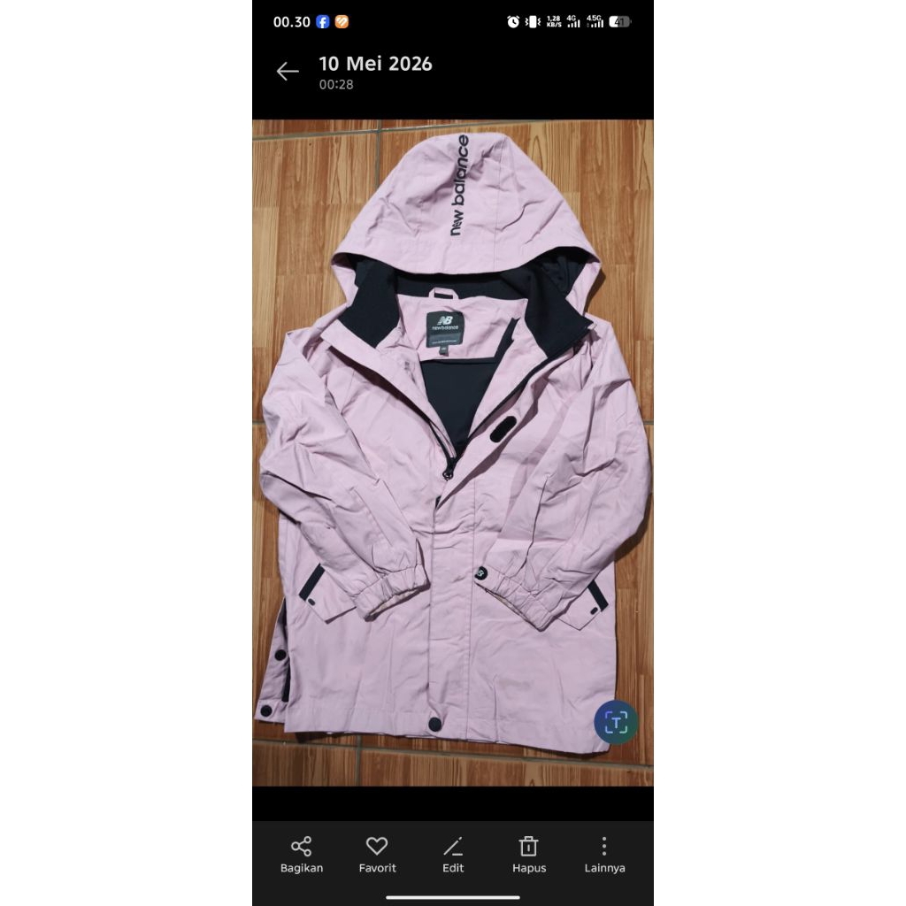 JAKET ANAK OUTDOOR BRANDED NEW BALANCE