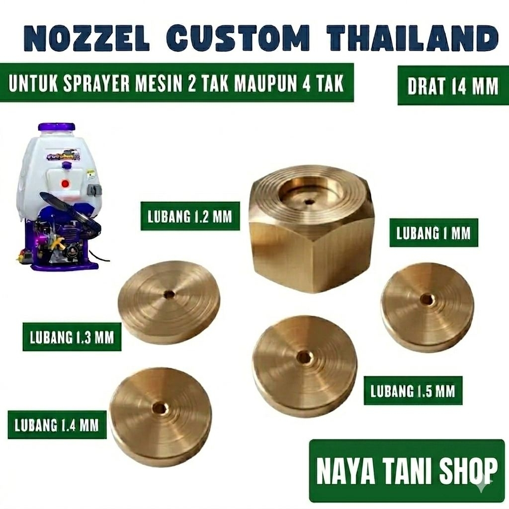 NOZZEL CUSTOM THAILAND / NOZZEL BAUT SPRAYER THAILAND