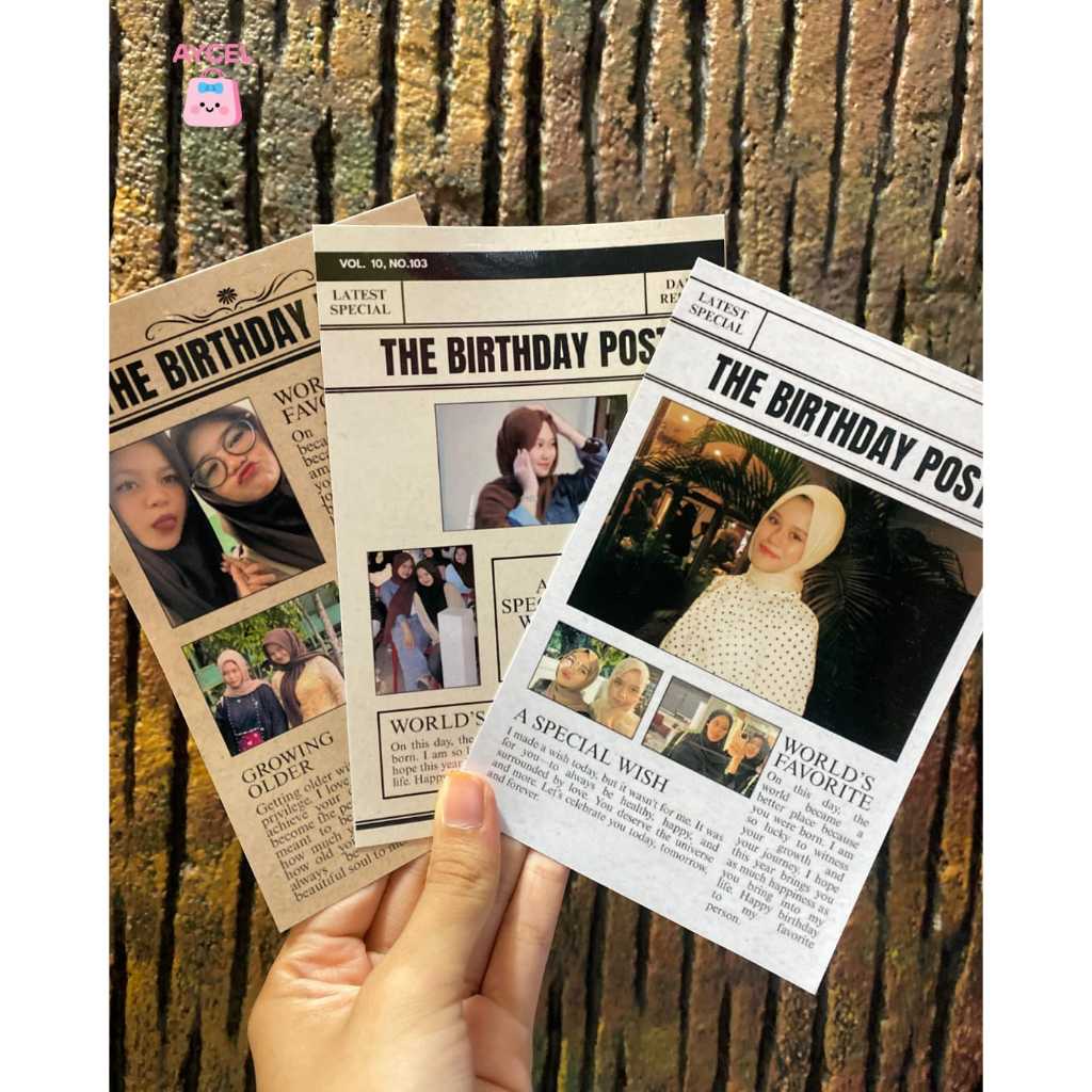 [BISA COD] Cetak Foto Koran Viral 4R + Laminasi Glossy