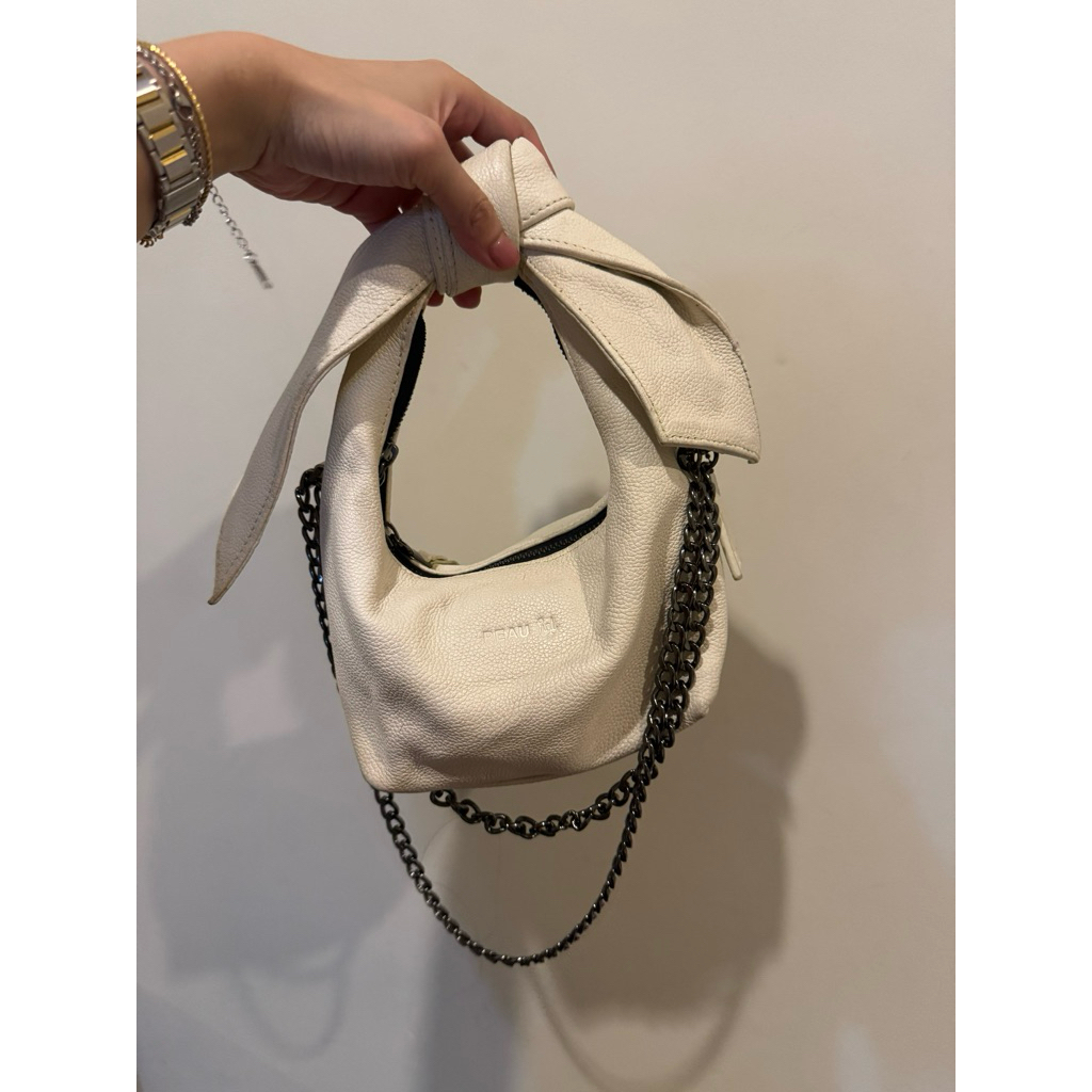 Preloved Peau Agatha Ribbon Bag Authentic