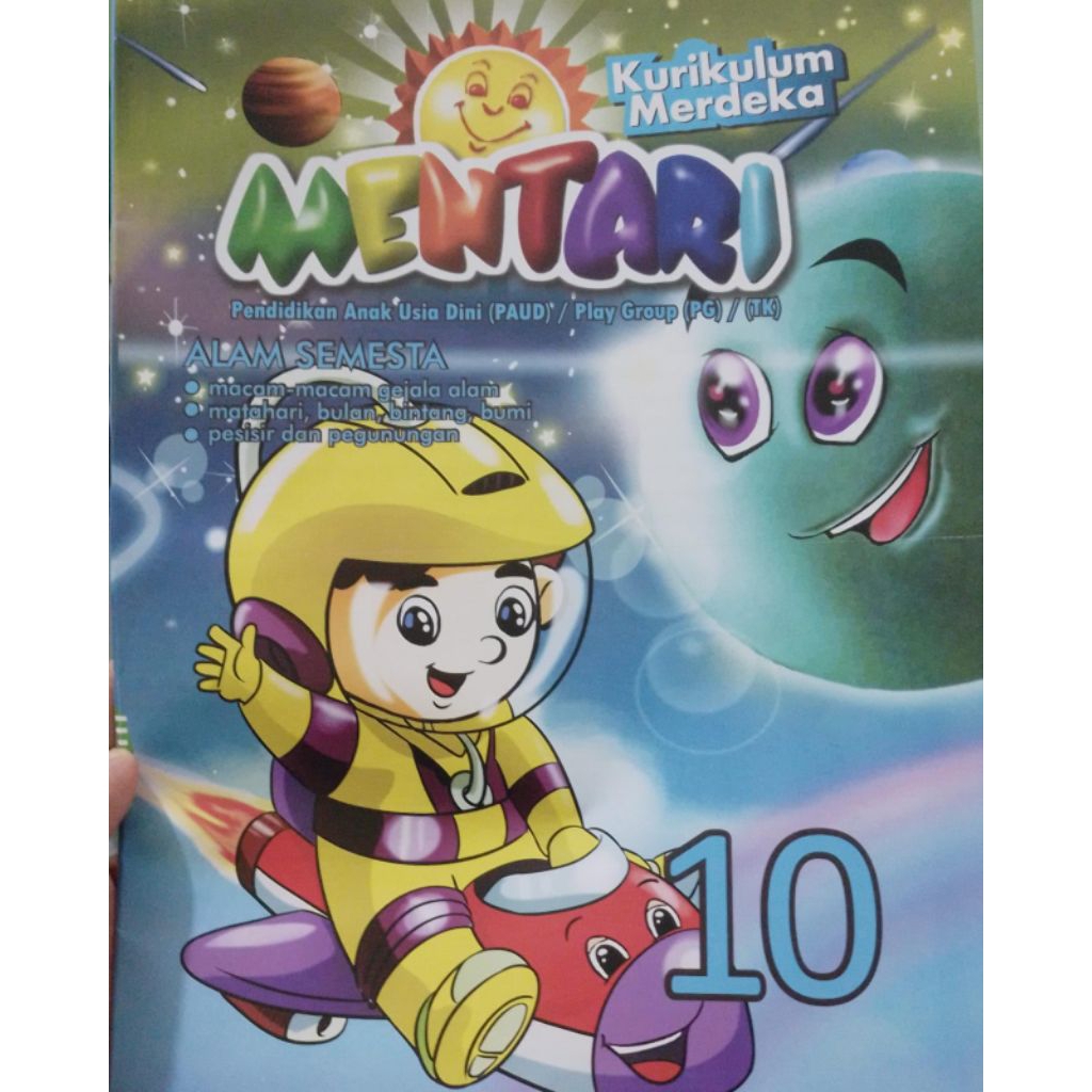 Majalah Paud / PG / TK A MENTARI Kurikulum Terbaru