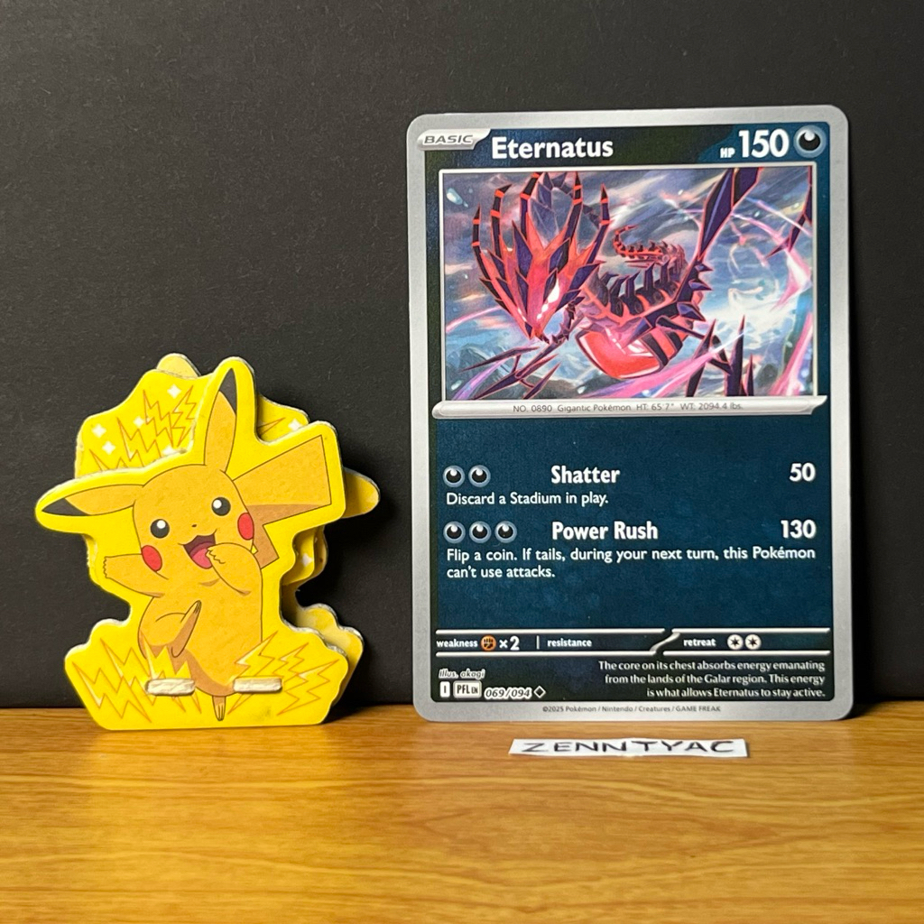 Eternatus PFLen 069/094 Holo, Kartu Pokemon TCG English