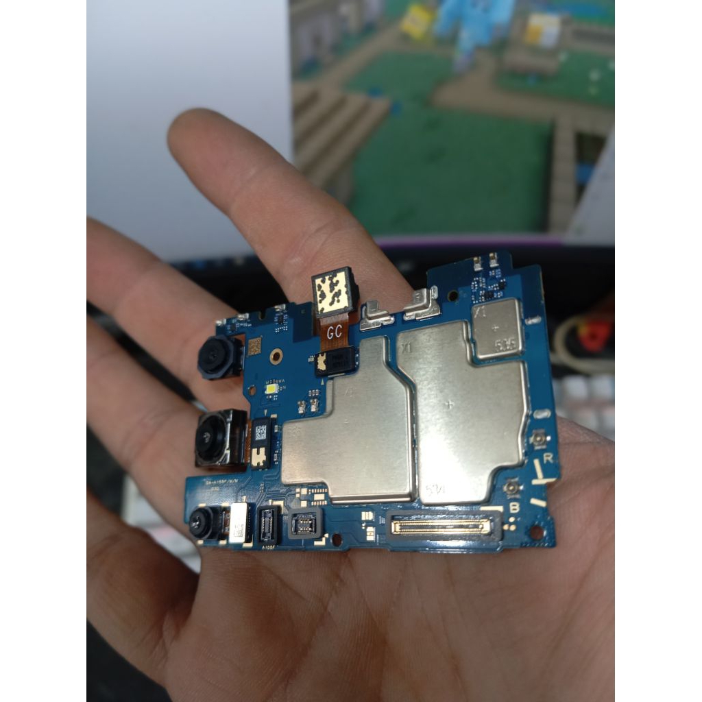 mesin samsung A15(A155f) ori normal terkunci pin