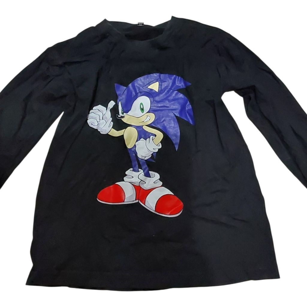 kaos sonic no merk preloved