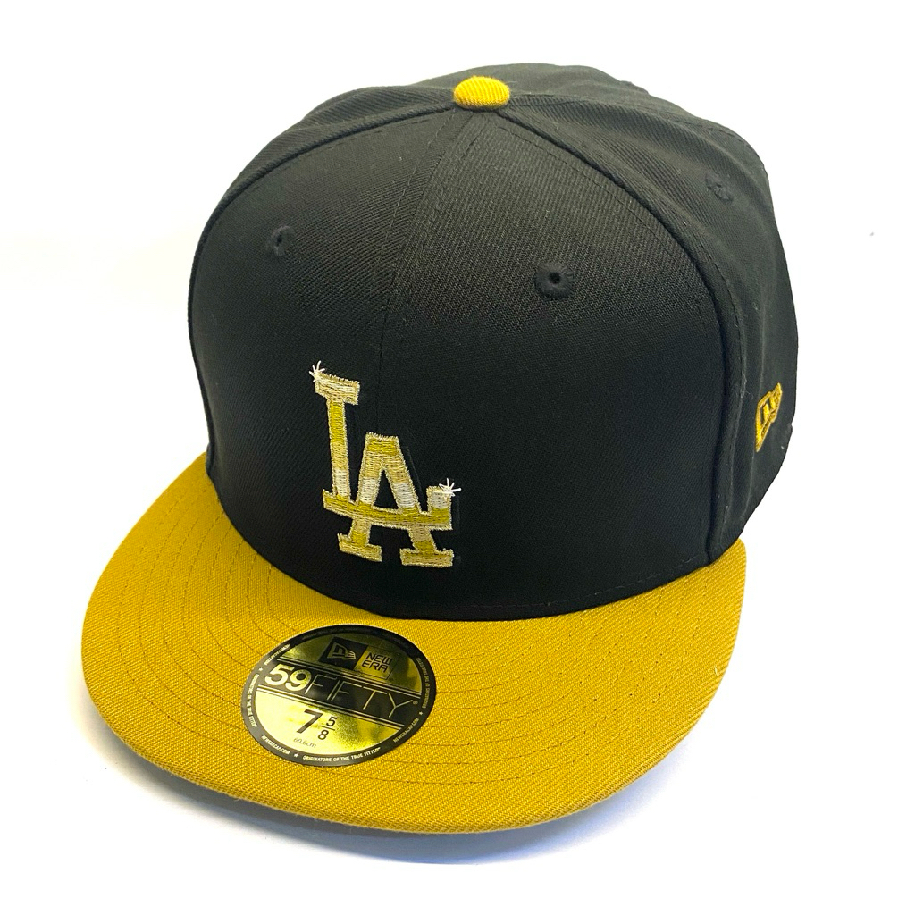 Topi Fitted New Era 59Fifty MLB Los Angeles LA Dodgers 5950 Day Two-Tone