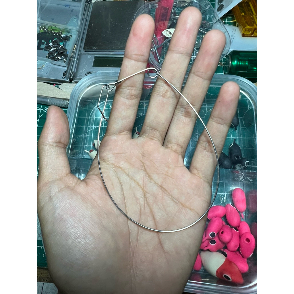 Cantolan/kendat ikan kawat stainless 8mm