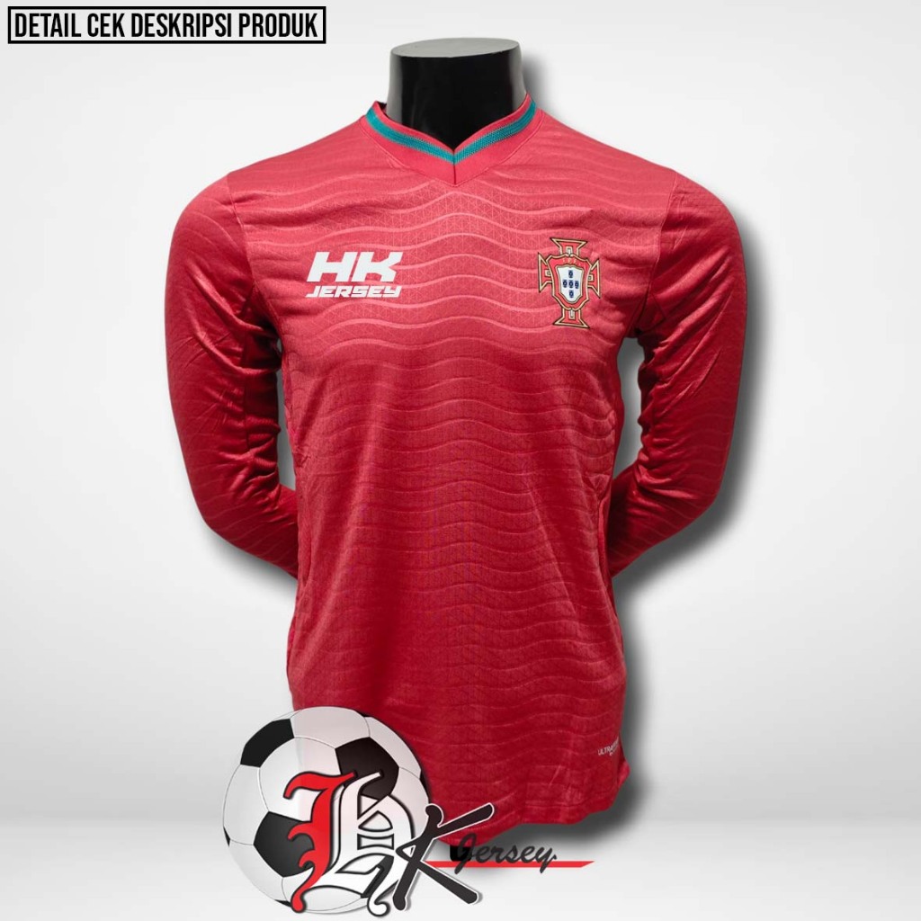 JERSEY BOLA PORTUGAL HOME LONGSLEEVE PLAYER ISSUE 2026
