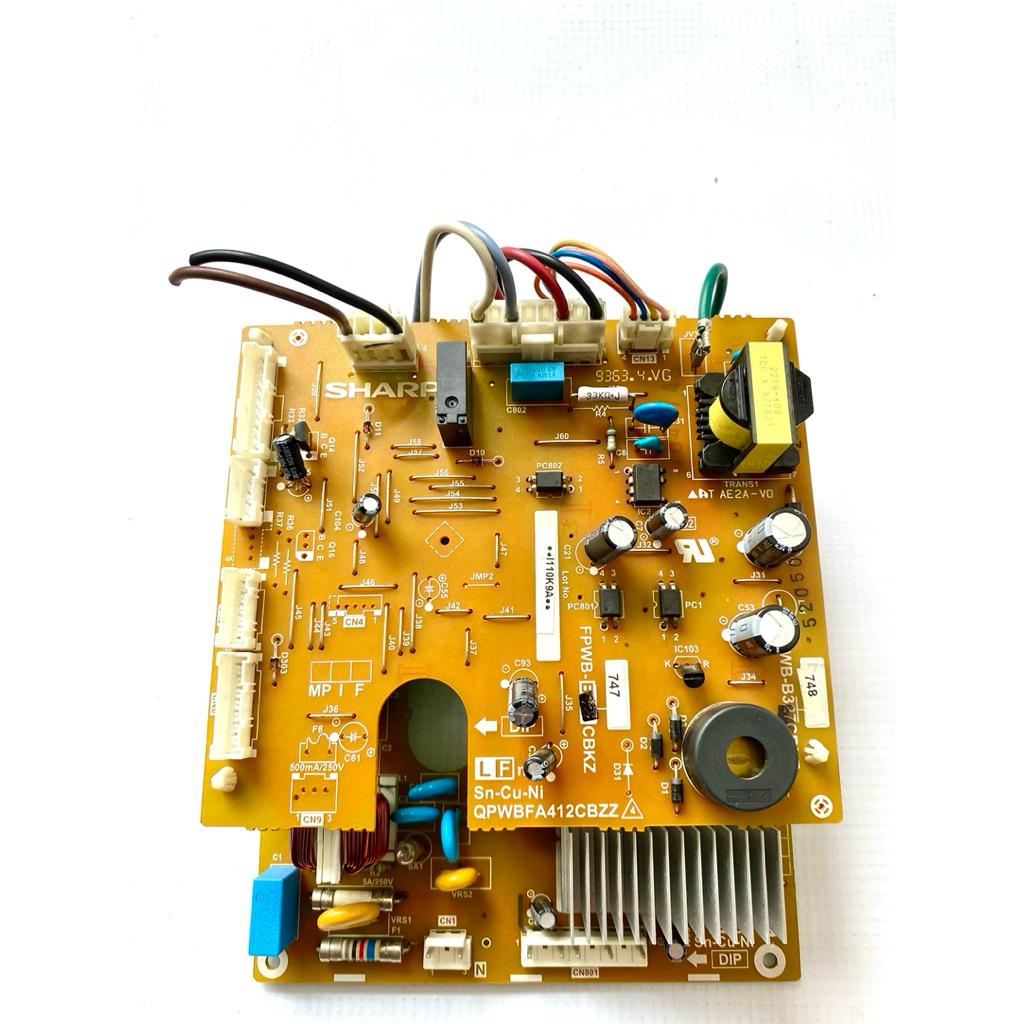 QPWBFA412CBZZ / PCB MODUL KULKAS SHARP INVERTER / MODUL KULKAS SHARP INVERTER