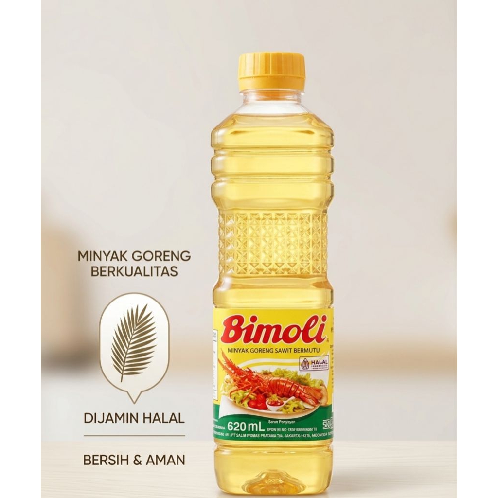 620ml Minyak Goreng Sawit Bimoli 620ml
