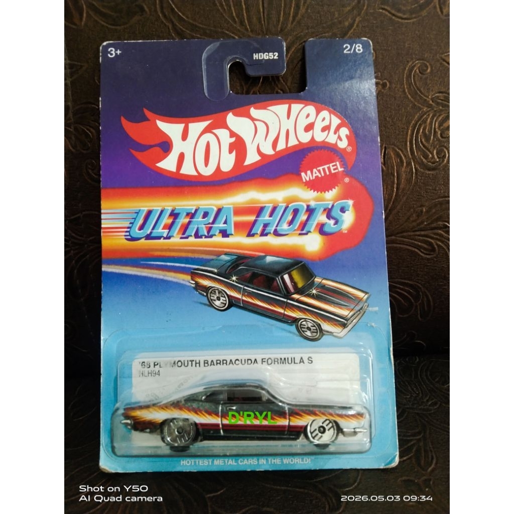 Hot Wheels 68 Plymouth Barracuda Formula S