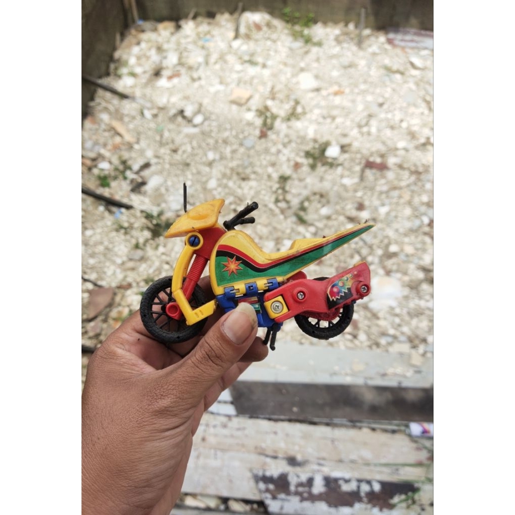 motor kamen rider black rx acrobatter mainan jadul vintage