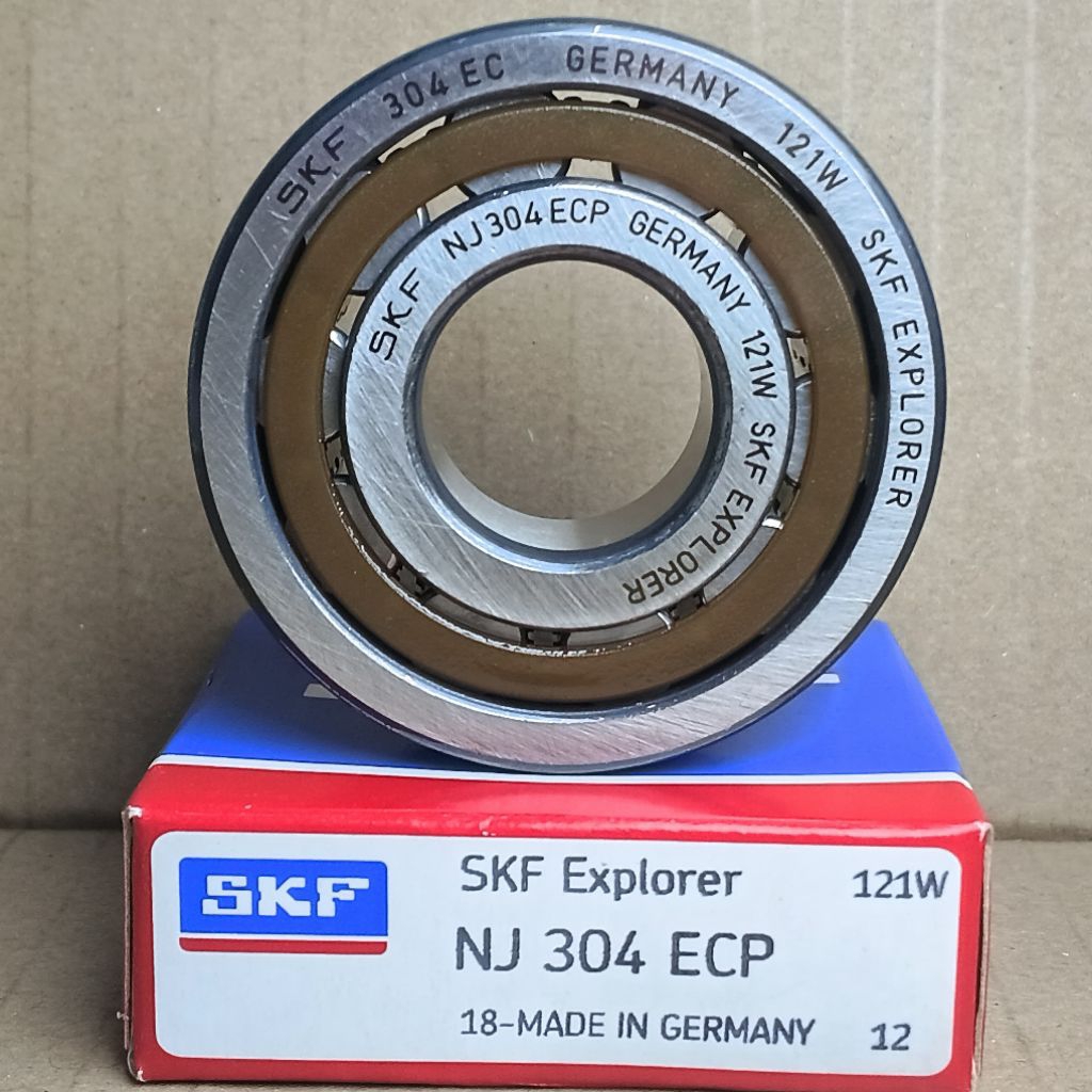BEARING cylindrical NJ 304 ECP SKF GERMANY 20x52x15mm NJ304ECP