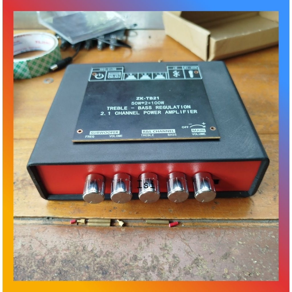 ZK TB21 PLUS BOX AMPLIFIER BLUETOOTH TPA3116 TPA3116D2 32 PIN music speaker