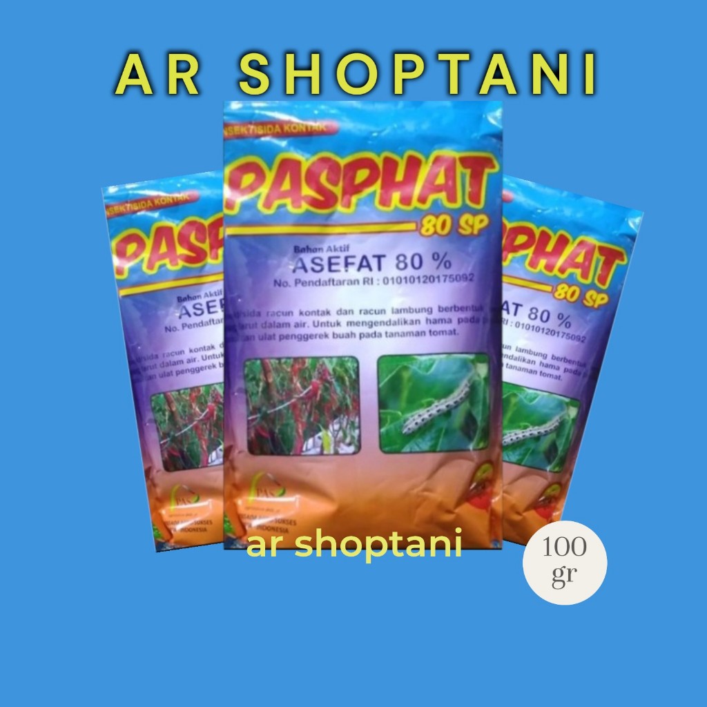 PASPHAT 80WP 100GR bahan aktif asefat 80%