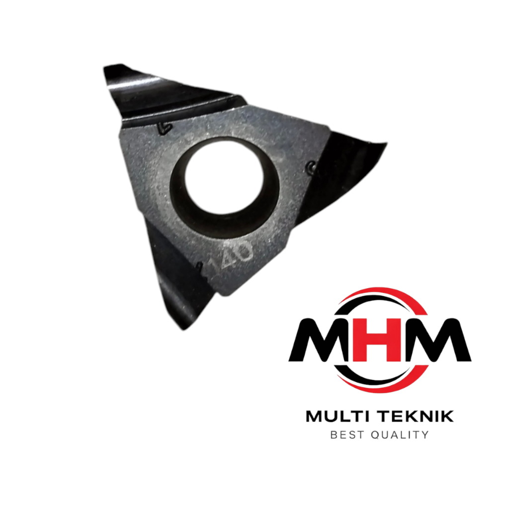 Insert Cutting Carbide GBA TGF Insert Grooving 0.8mm Carbide Bekas Siap Pakai