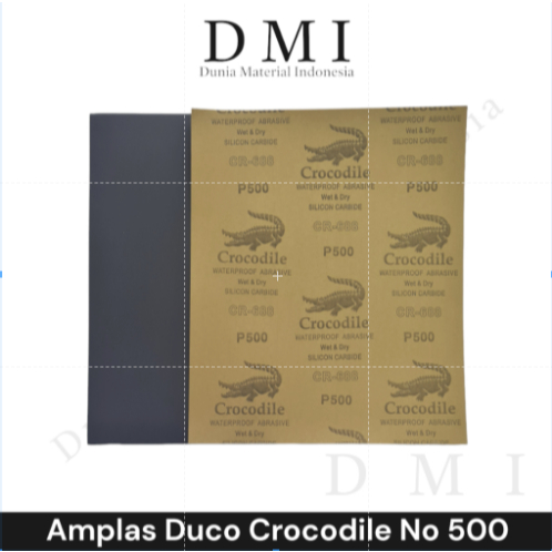 Kertas Amplas Duco CROCODILE No 500 | Amplas Lembaran Kertas Grit 500