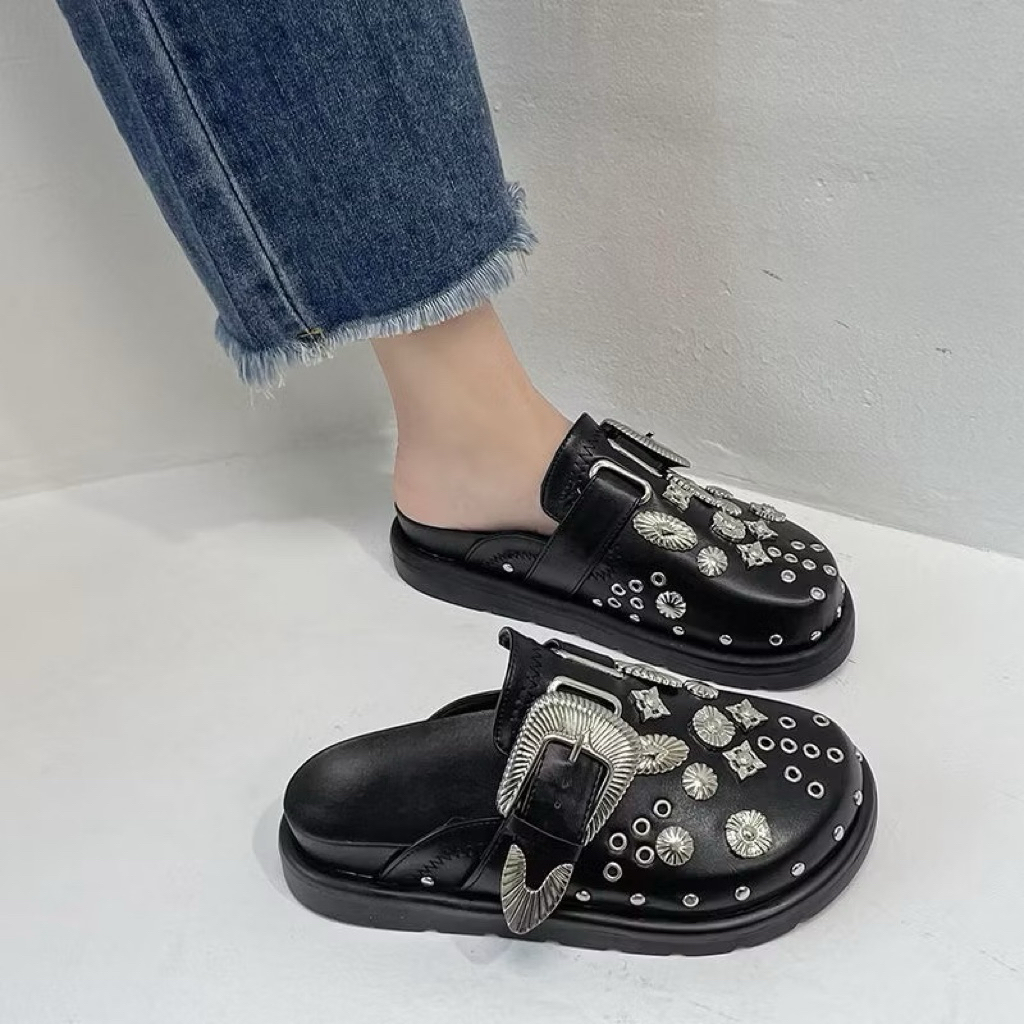 Preloved | Sandal Slop Grunge Rock Punk