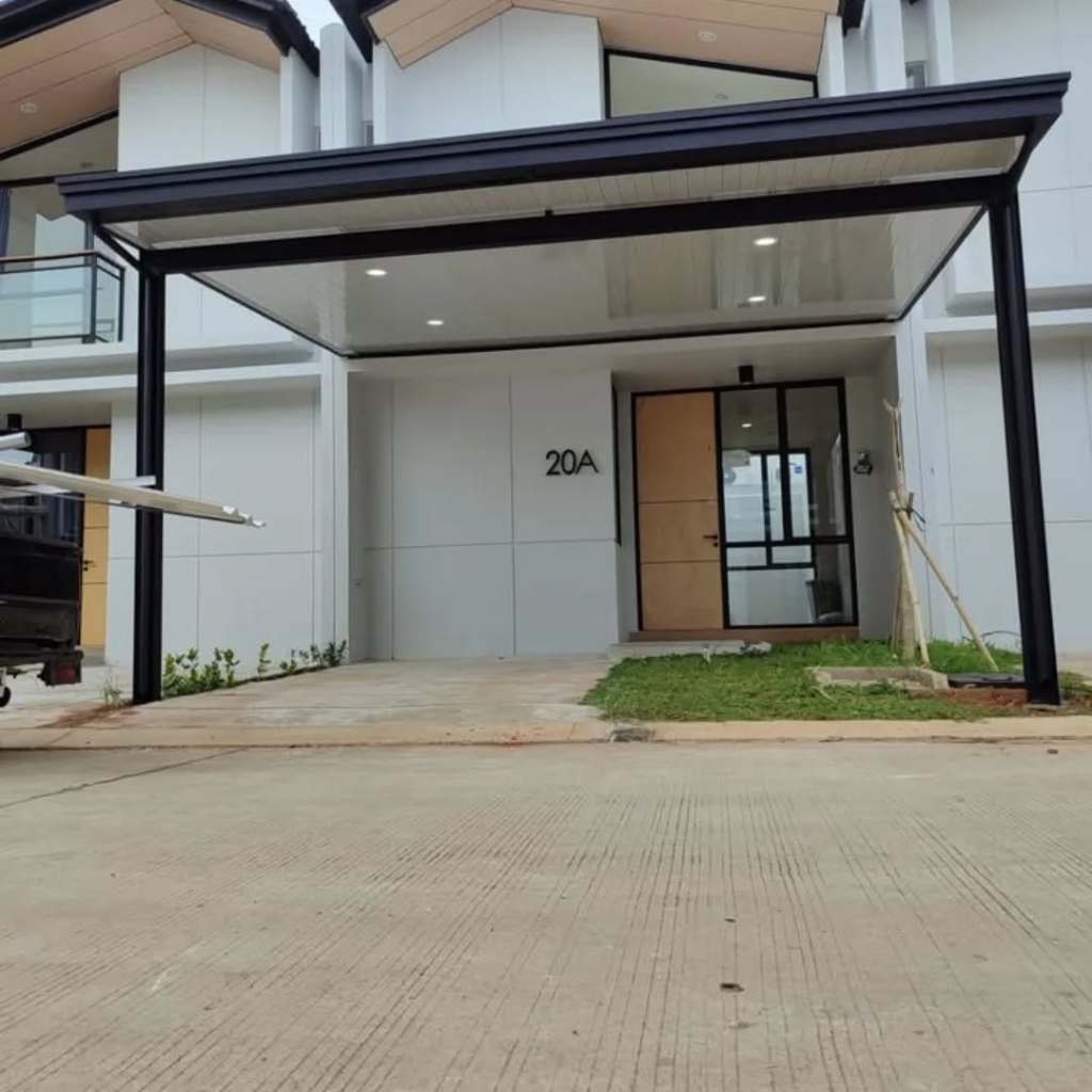 Kanopi Holo Galvanis Atap Alderon Singel Plafon Pvc