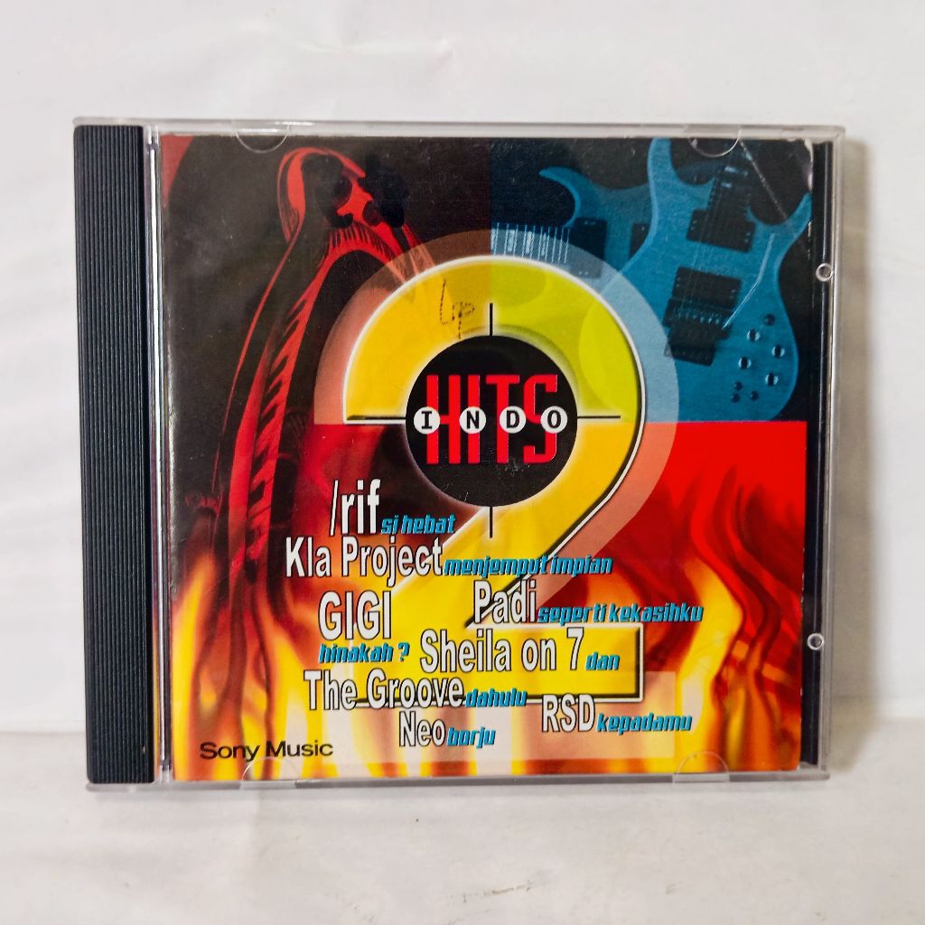 (Tanpa Cover Belakang) CD IndoHits 2 - /Rif Kla Project Gigi VA