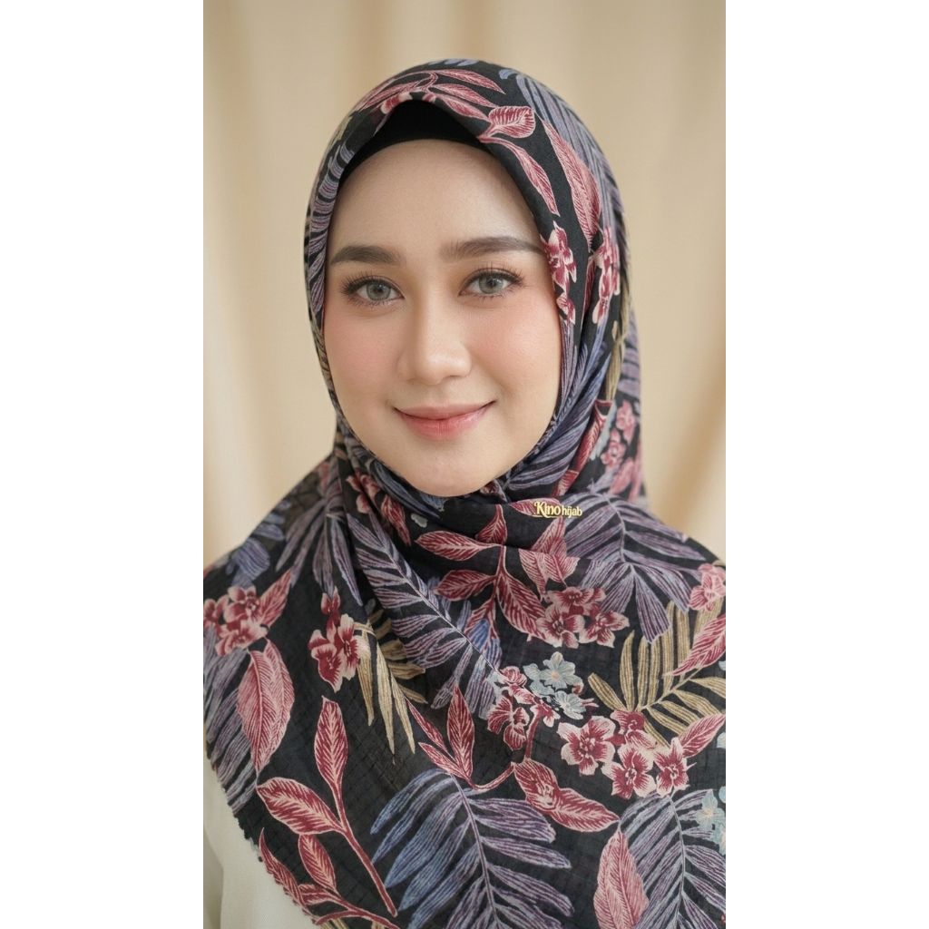 SEGI EMPAT VINEY DOBBY MOTIF ORI BY KHALISA SCRAF