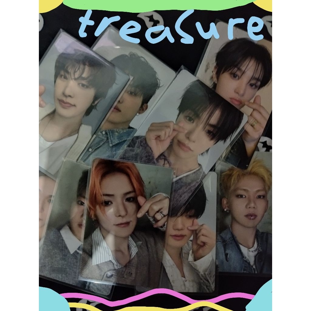 PHOTOCARD OFFICIAL TREASURE PC OFFICIAL TREASURE