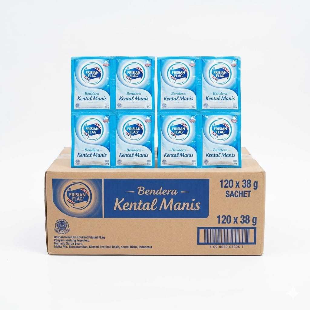 SUSU FRISIAN FLAG SACHET 1 DUS ISI 20 RENCENG