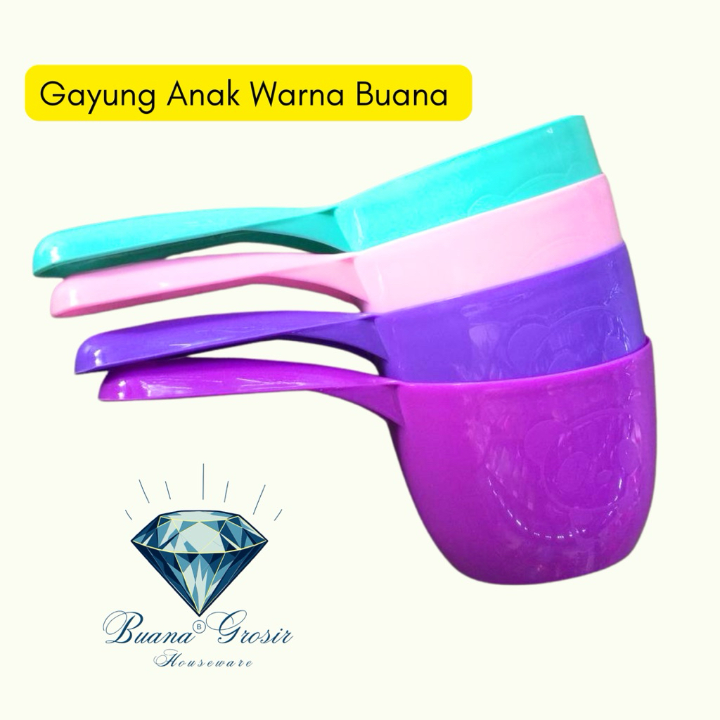 Gayung Anak Warna | Gayung Mandi Anak | Gayung Air | Gayung Mandi Anak-Anak Warna