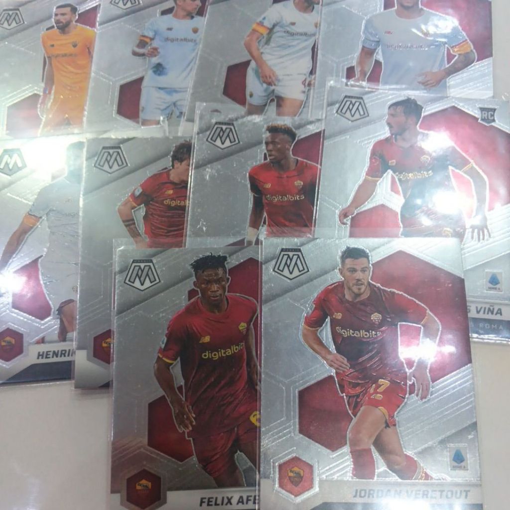 kartu bola panini mosaic serie a 2021/2022 AS Roma